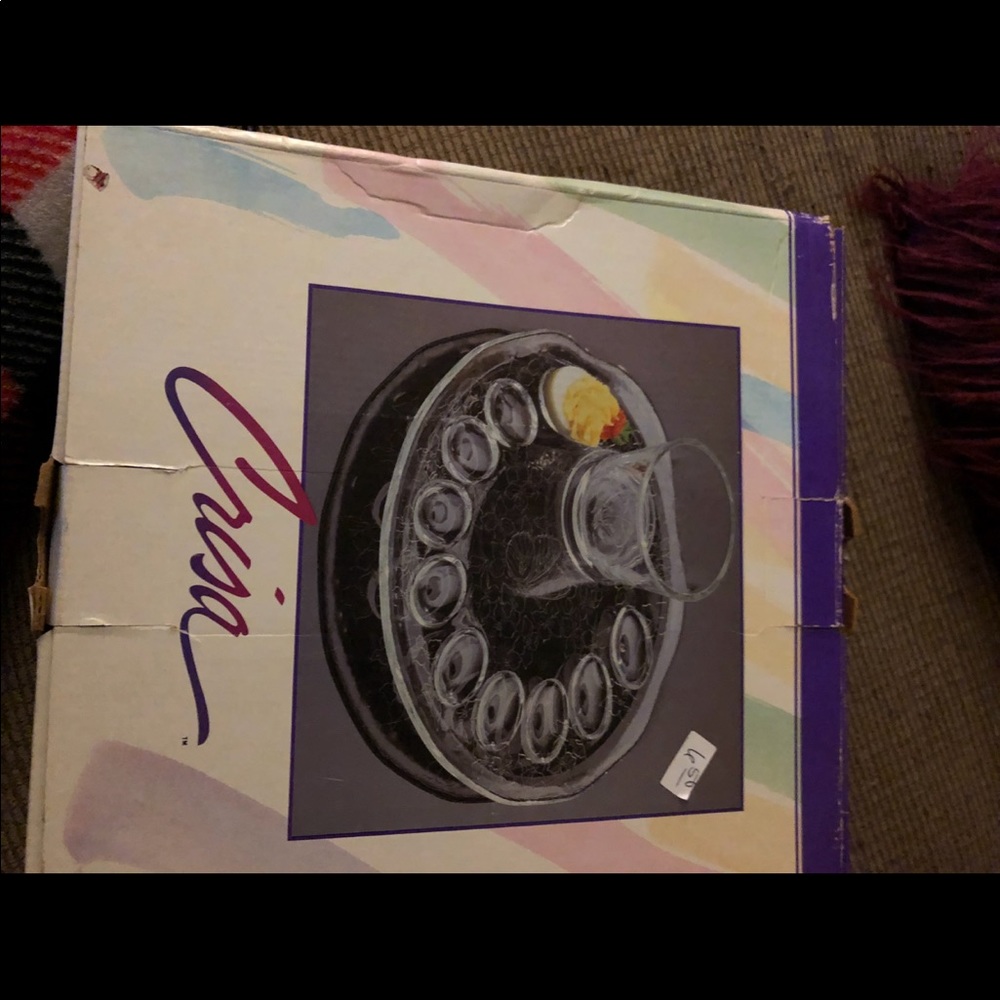 Deviled egg dish holder